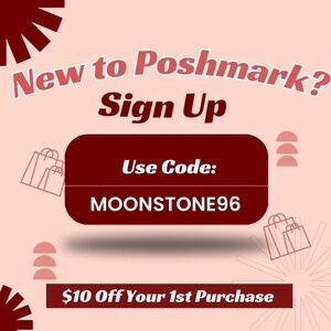 💰 New to Poshmark? Get $10 FREE – Use Code MOONSTONE96!